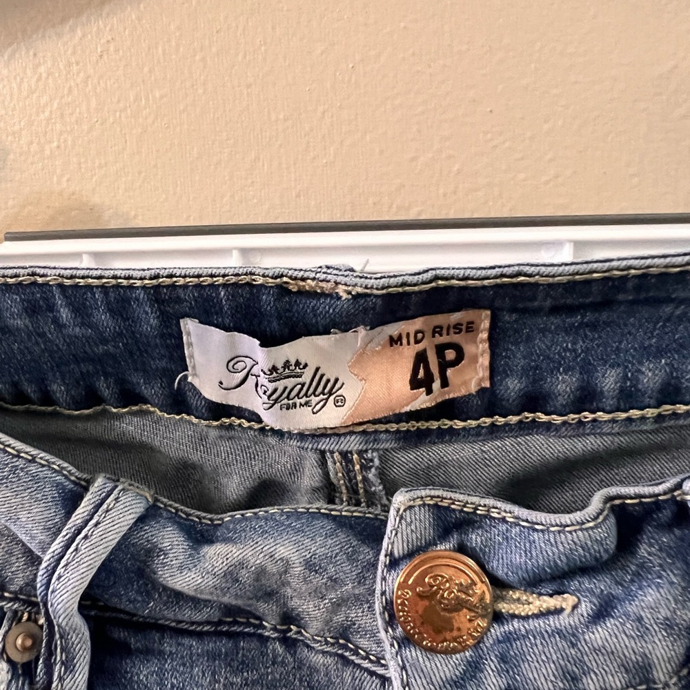Royalty For Me Light Blue Denim Jeans - Picture 3 of 3